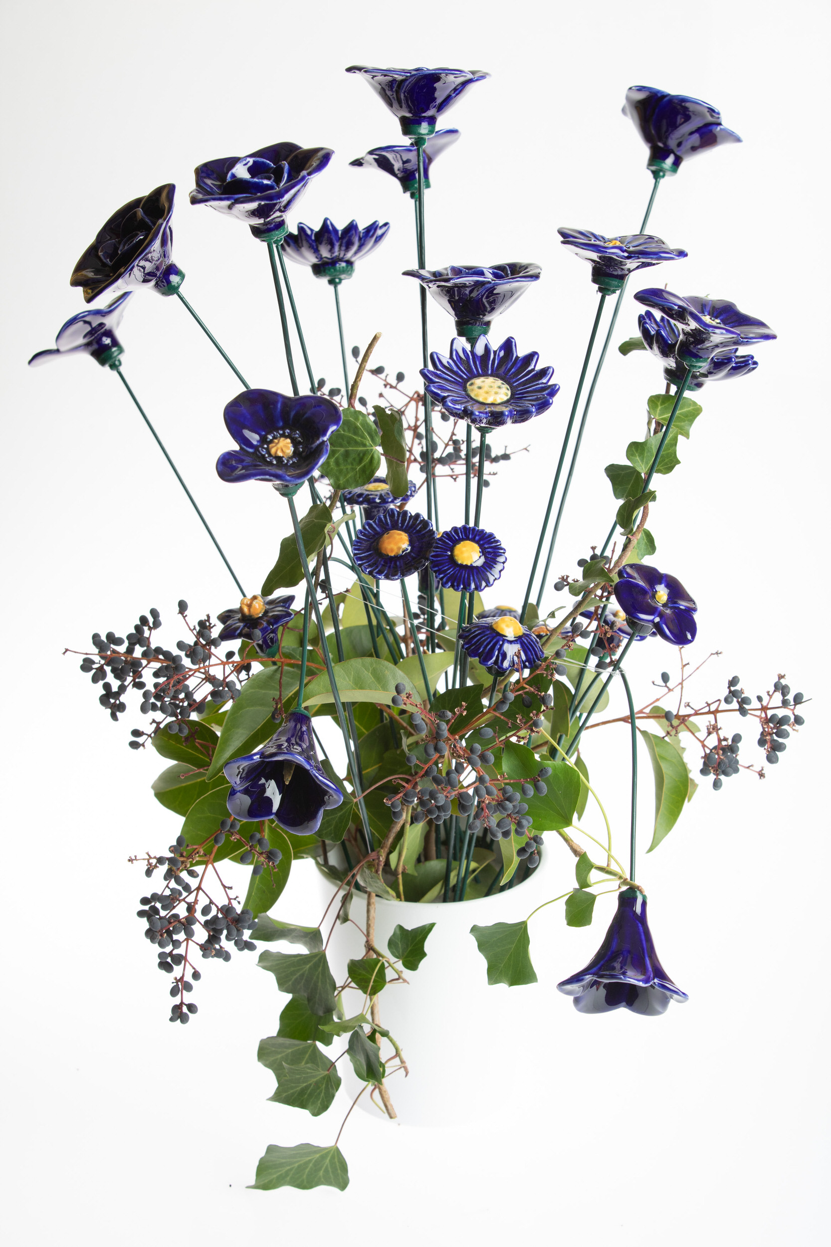 Note blu 5 fiori
